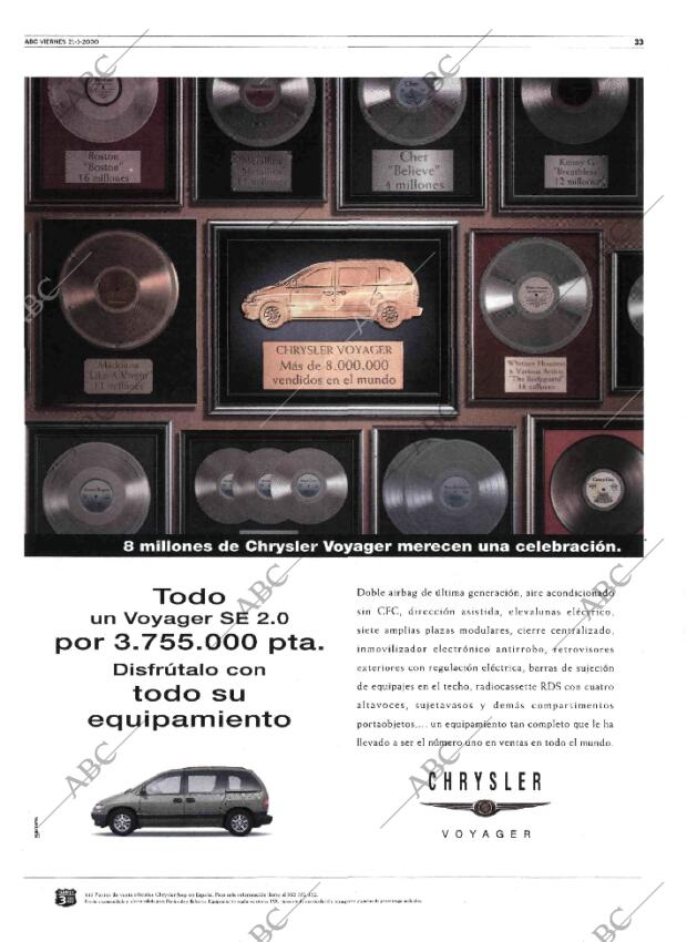 ABC MADRID 21-01-2000 página 33