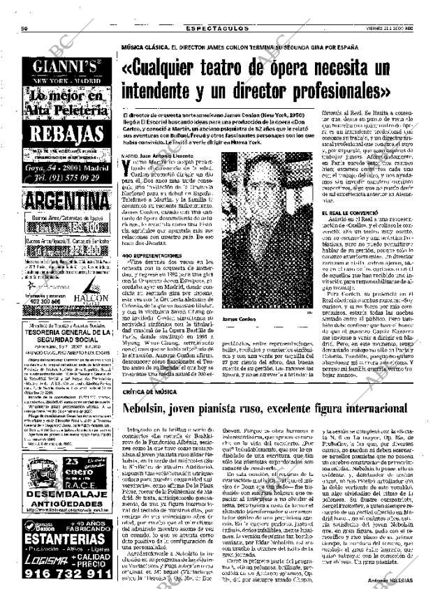 ABC MADRID 21-01-2000 página 50