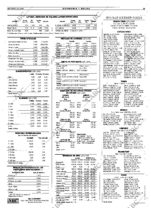 ABC MADRID 21-01-2000 página 61