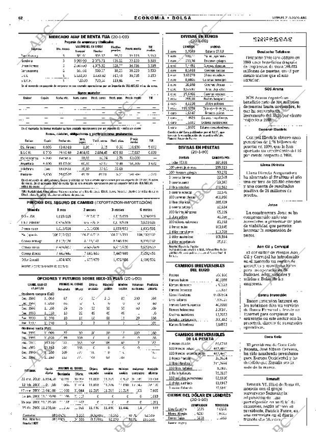 ABC MADRID 21-01-2000 página 62