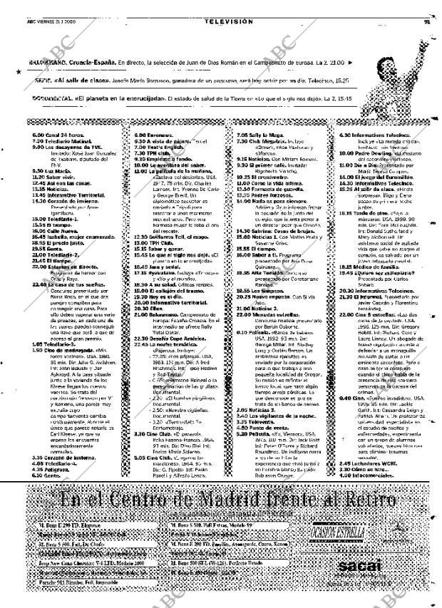 ABC MADRID 21-01-2000 página 91