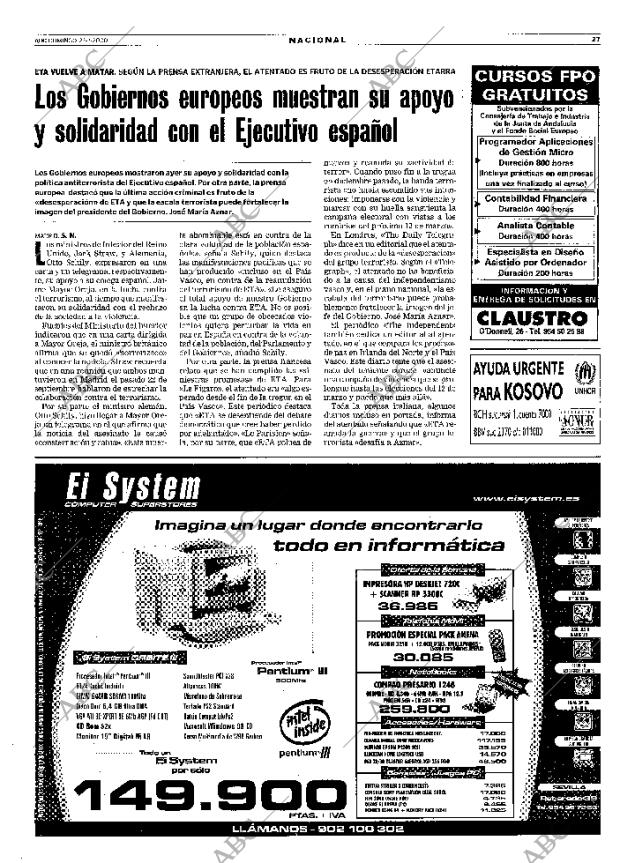 ABC SEVILLA 23-01-2000 página 27