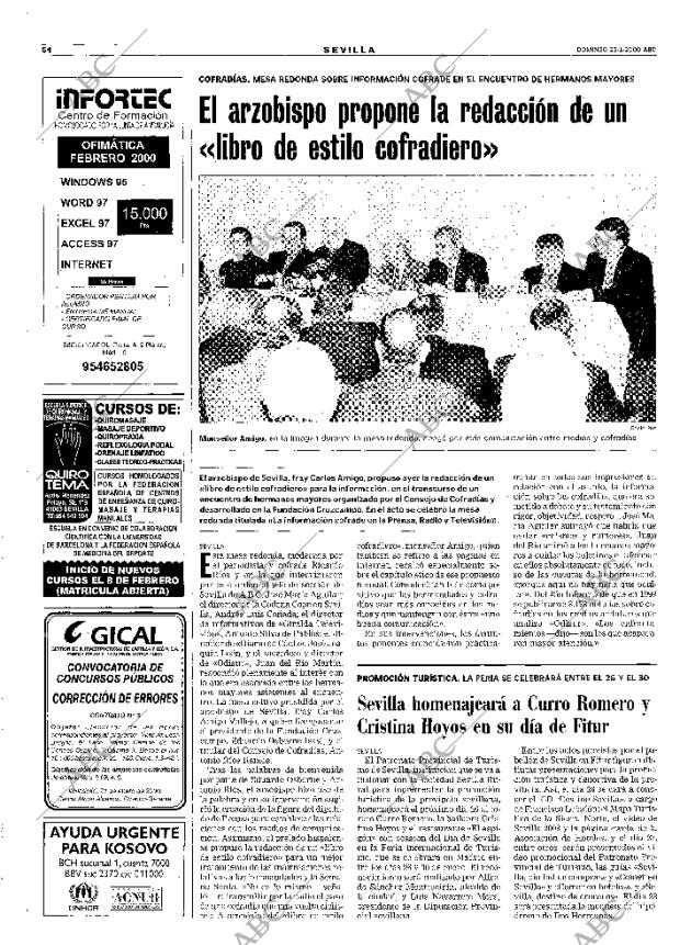 ABC SEVILLA 23-01-2000 página 64