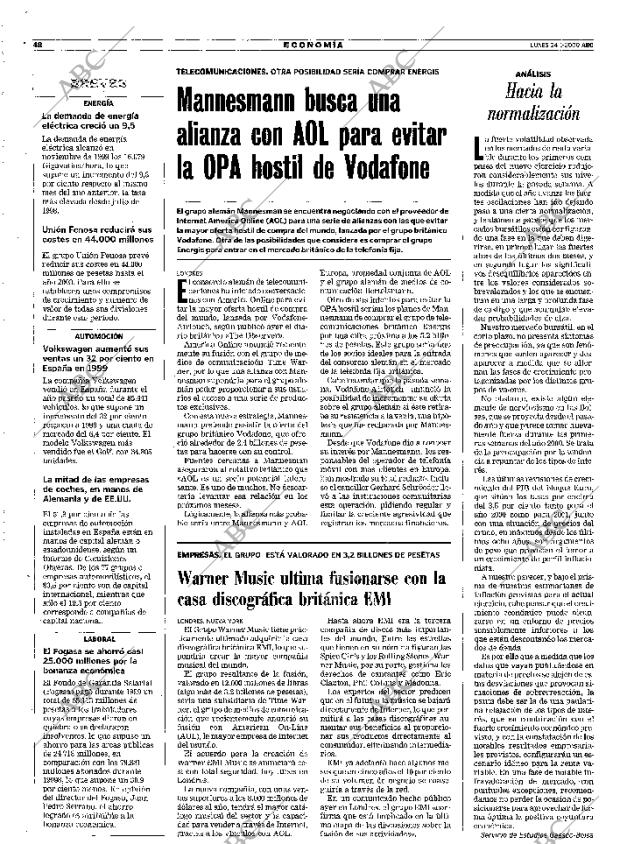 ABC MADRID 24-01-2000 página 48
