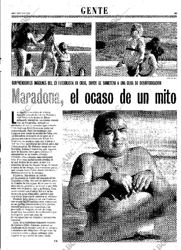 ABC MADRID 24-01-2000 página 83