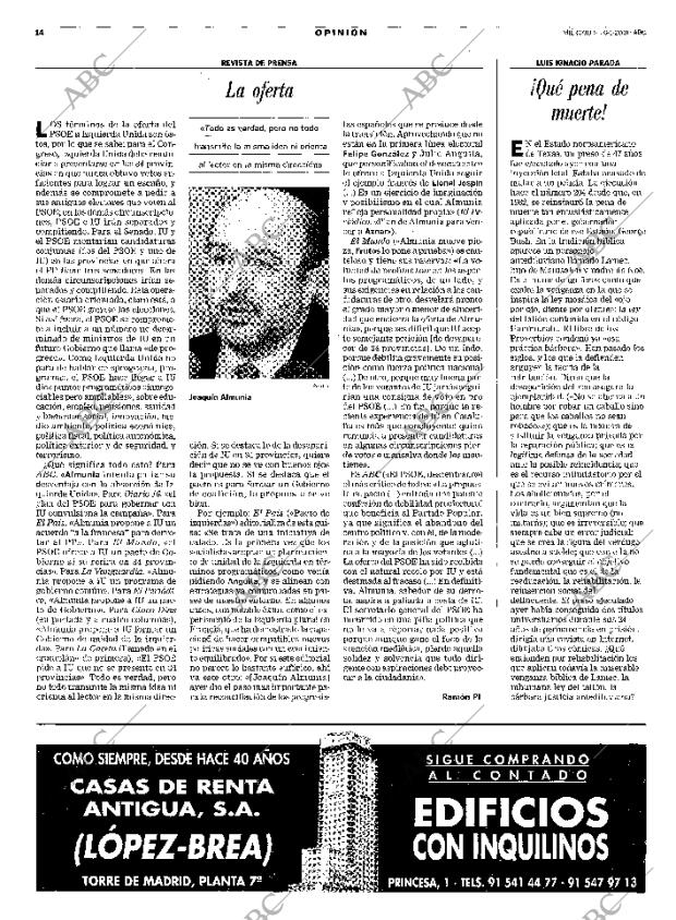 ABC MADRID 26-01-2000 página 14