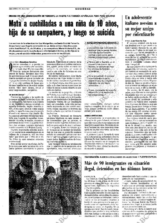 ABC MADRID 26-01-2000 página 43