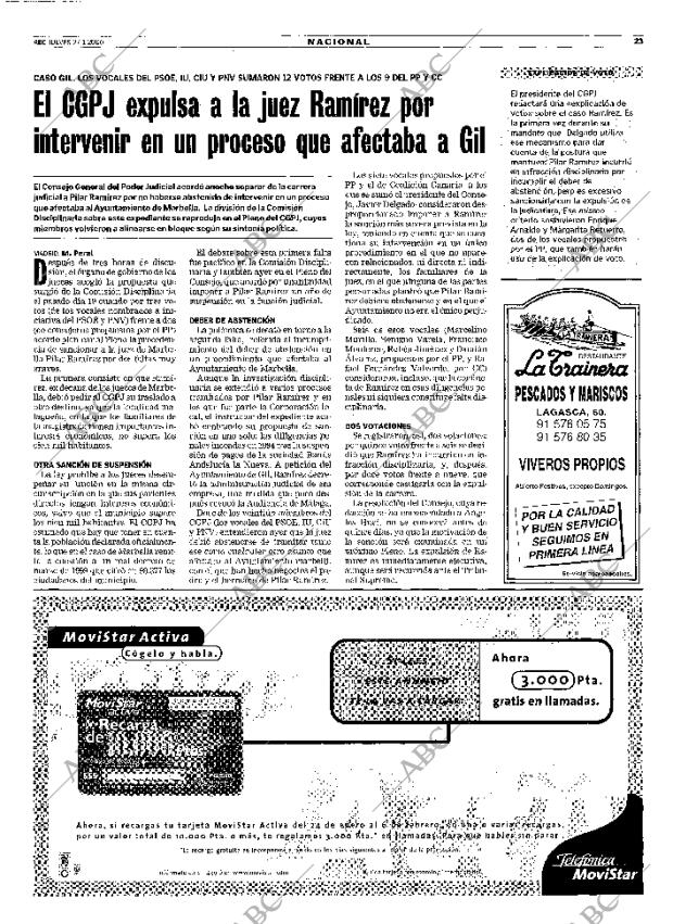 ABC MADRID 27-01-2000 página 23
