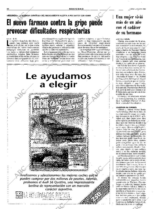 ABC MADRID 27-01-2000 página 44