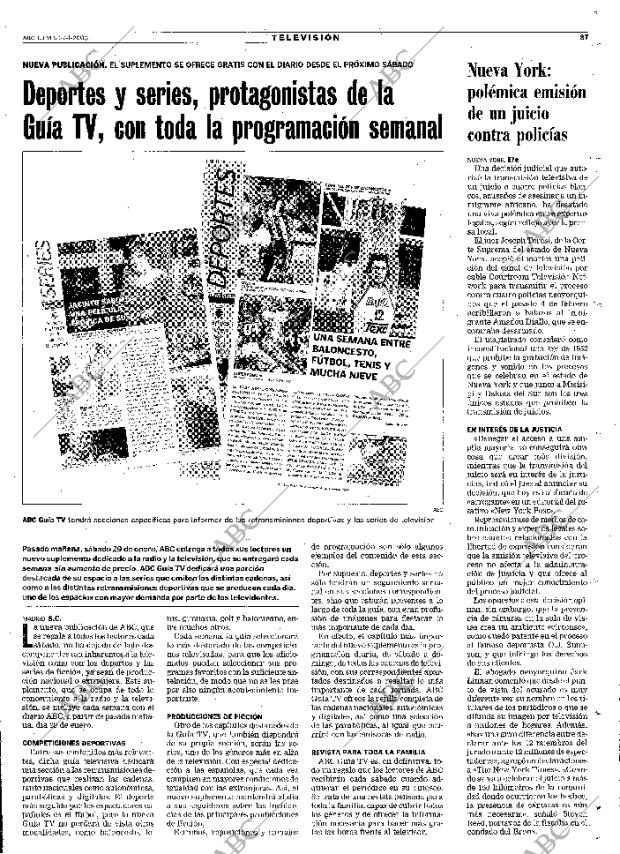 ABC MADRID 27-01-2000 página 87