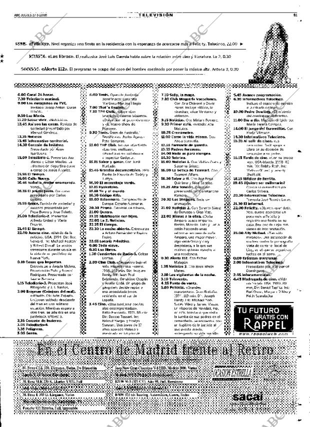 ABC MADRID 27-01-2000 página 91