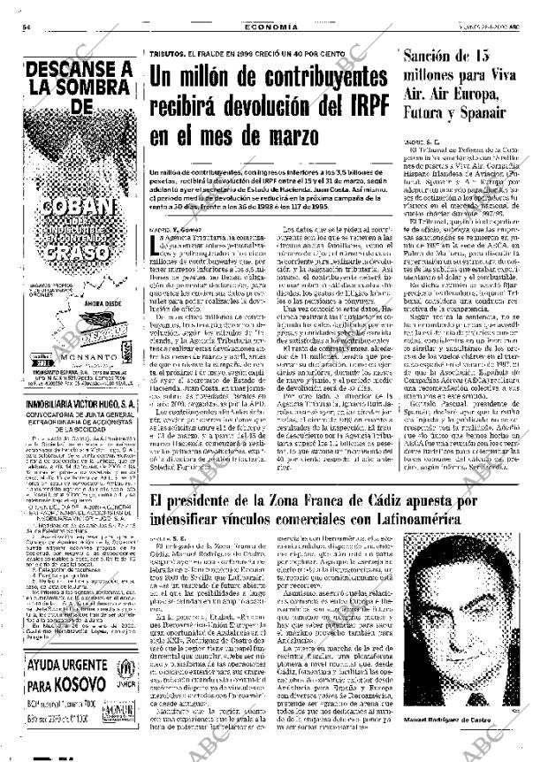ABC SEVILLA 28-01-2000 página 64