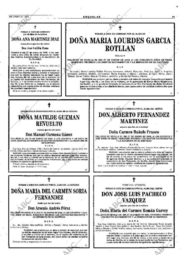 ABC SEVILLA 28-01-2000 página 85