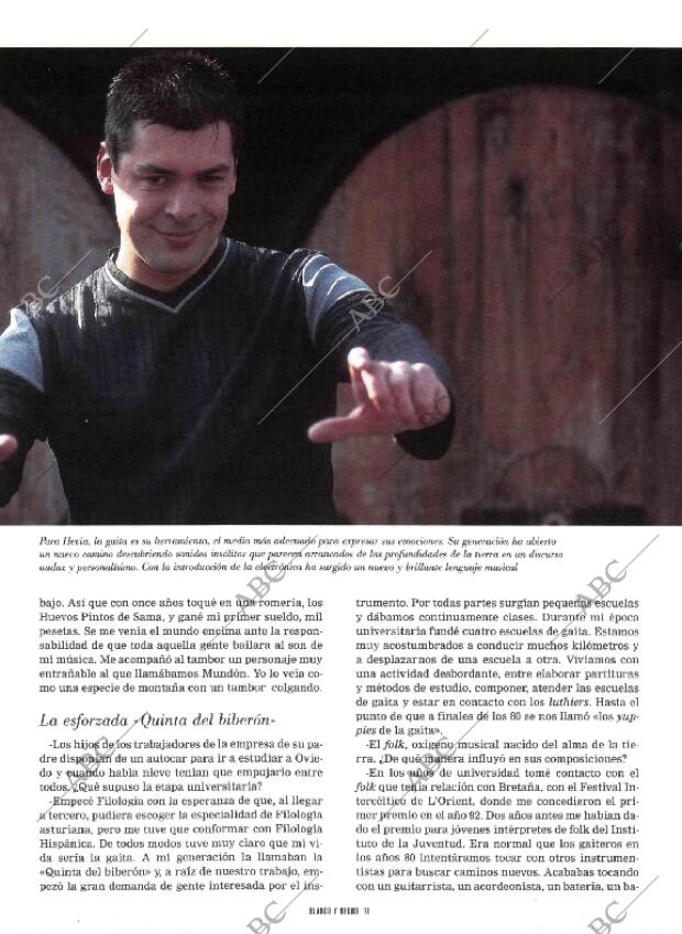 BLANCO Y NEGRO MADRID 30-01-2000 página 17