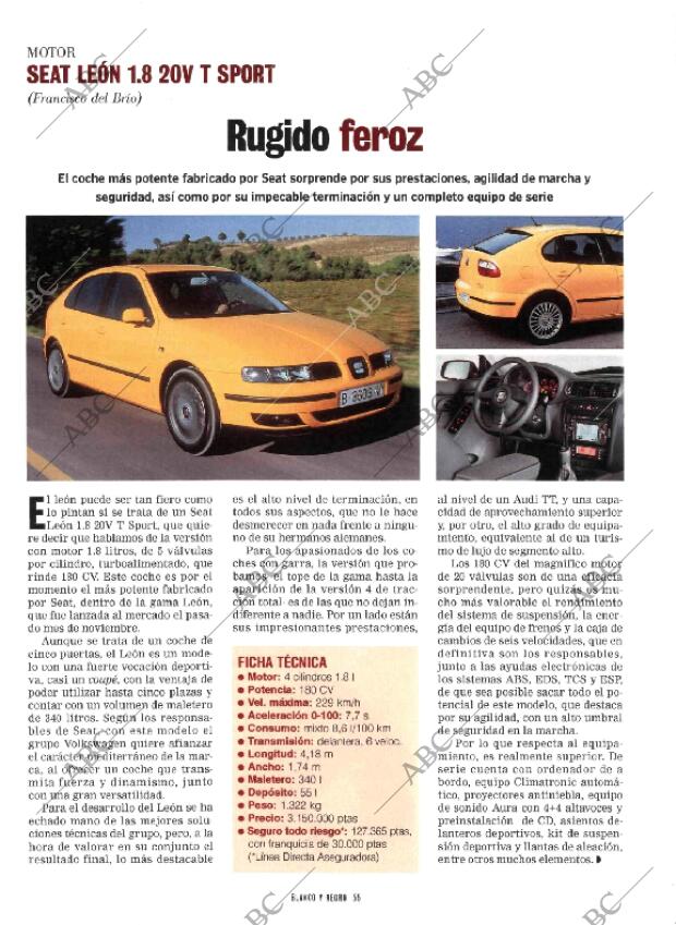 BLANCO Y NEGRO MADRID 30-01-2000 página 55
