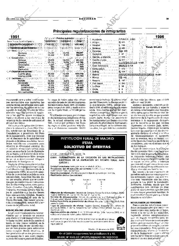 ABC MADRID 31-01-2000 página 39