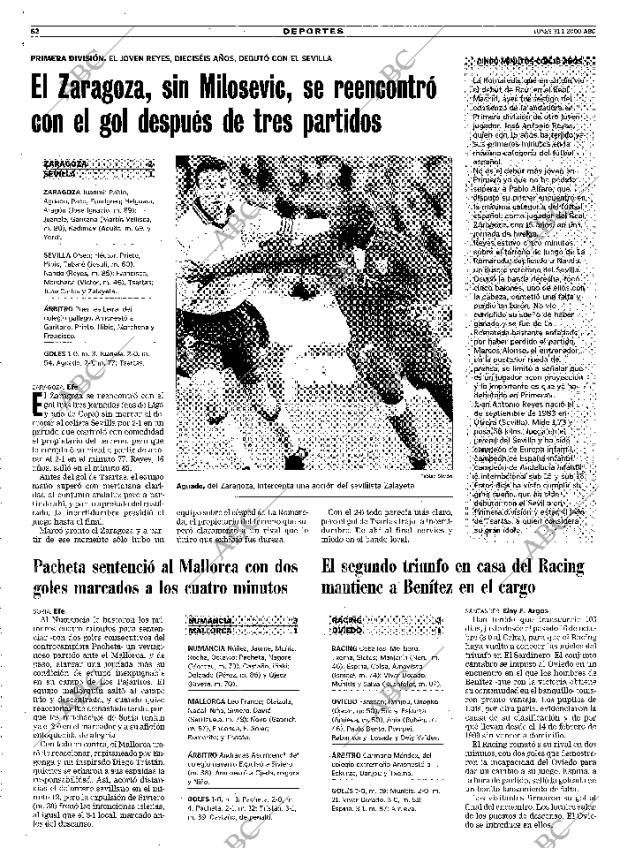ABC MADRID 31-01-2000 página 62
