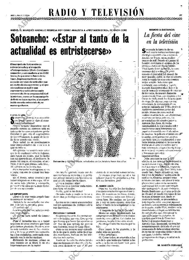 ABC MADRID 31-01-2000 página 87
