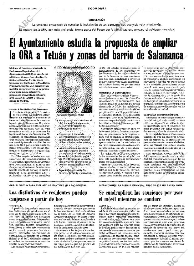 ABC MADRID 31-01-2000 página 95