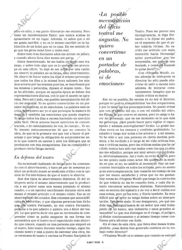 BLANCO Y NEGRO MADRID 13-02-2000 página 18