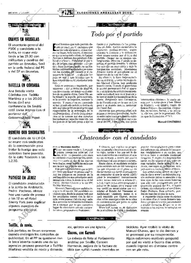 ABC SEVILLA 15-02-2000 página 27