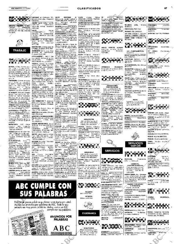 ABC SEVILLA 15-02-2000 página 87