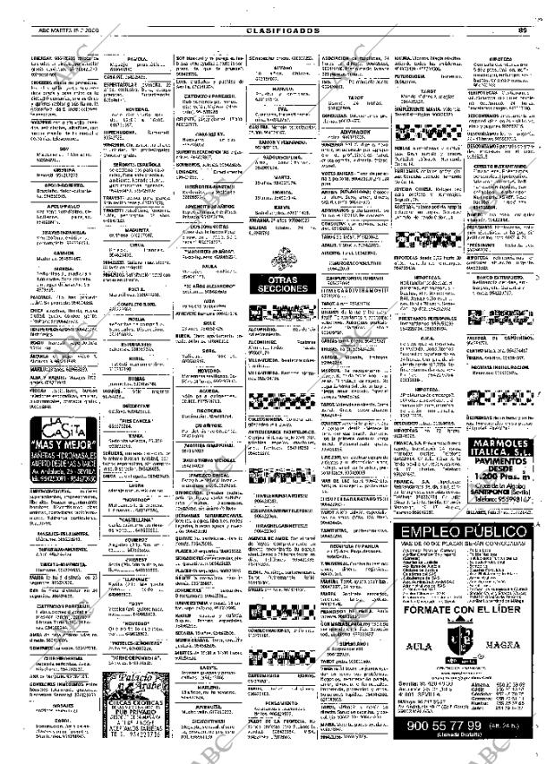 ABC SEVILLA 15-02-2000 página 89