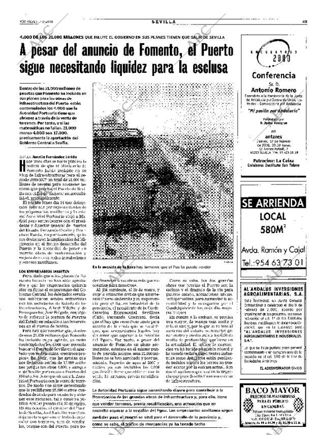 ABC SEVILLA 17-02-2000 página 49
