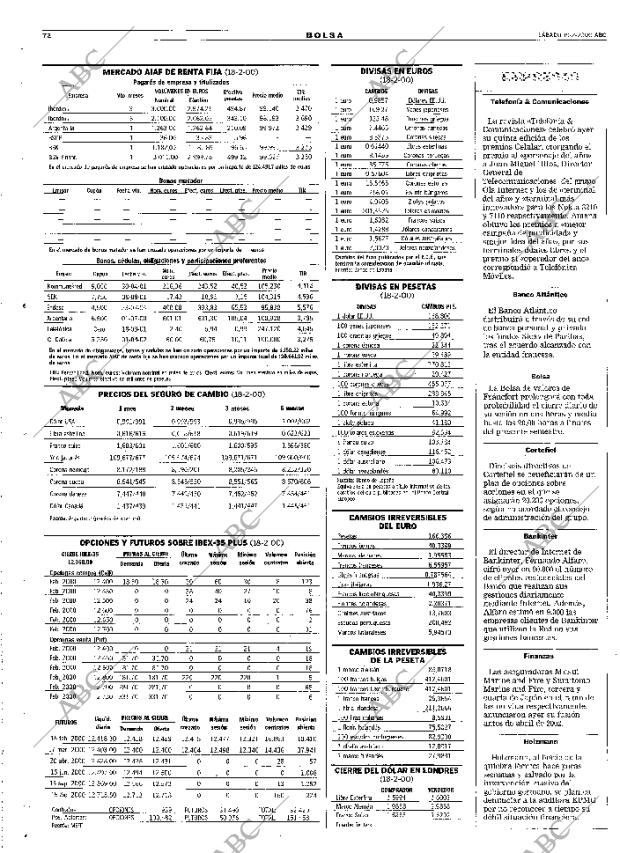 ABC SEVILLA 19-02-2000 página 72