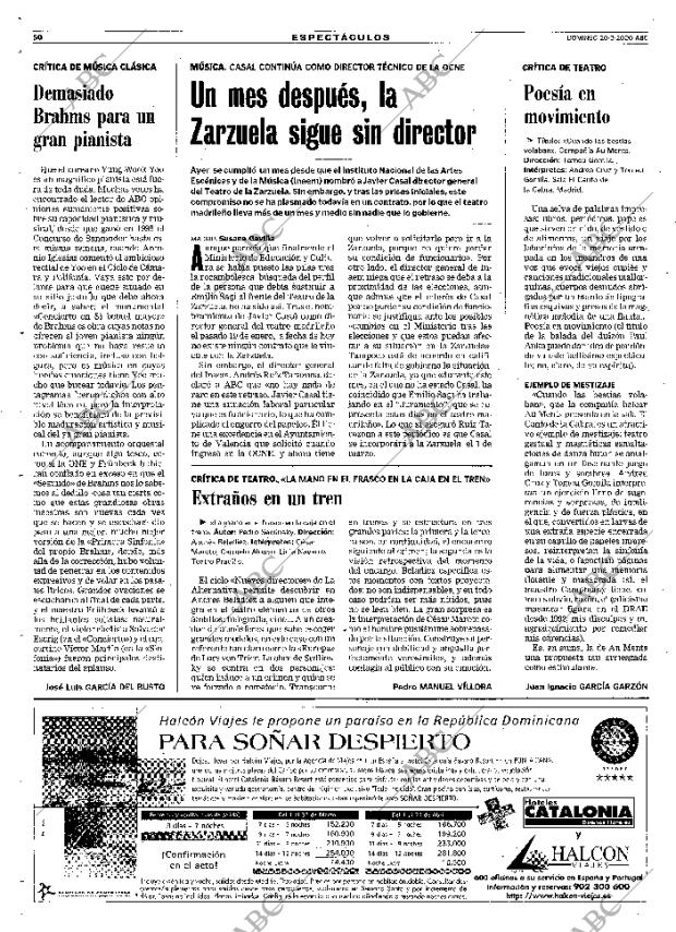 ABC MADRID 20-02-2000 página 50