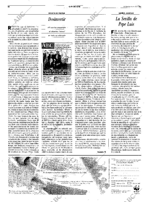 ABC SEVILLA 20-02-2000 página 16