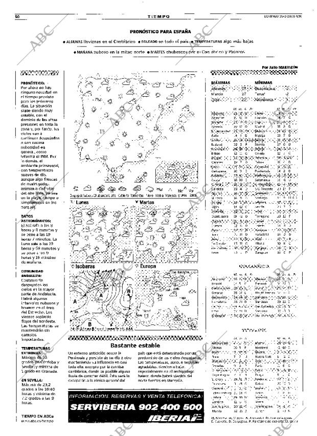 ABC SEVILLA 20-02-2000 página 50