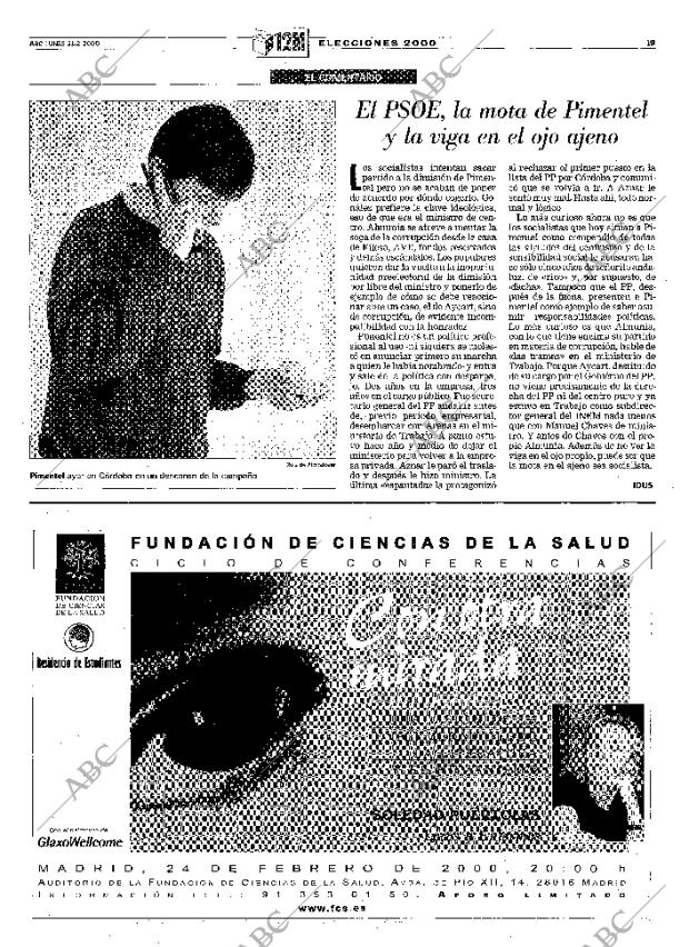 ABC MADRID 21-02-2000 página 19