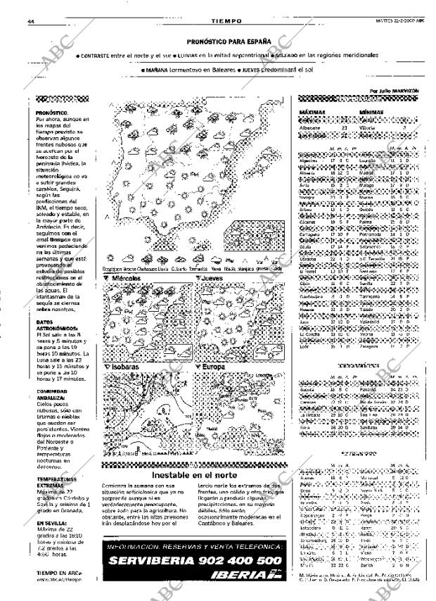 ABC SEVILLA 22-02-2000 página 44