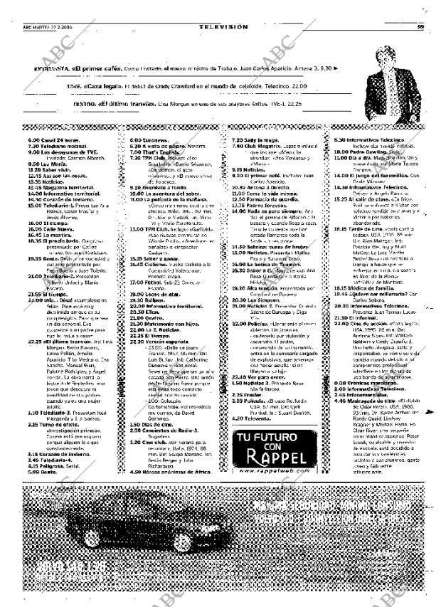 ABC SEVILLA 22-02-2000 página 99