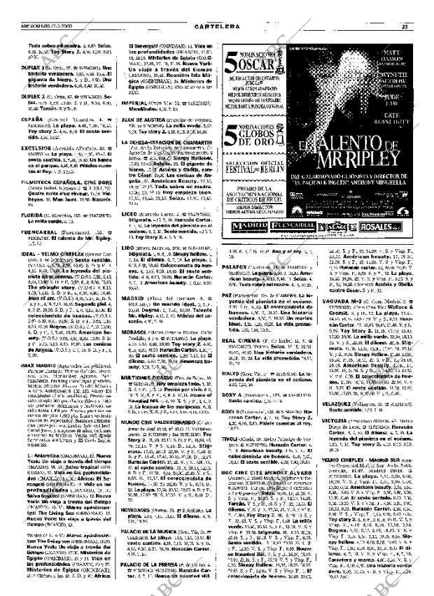 ABC MADRID 27-02-2000 página 119