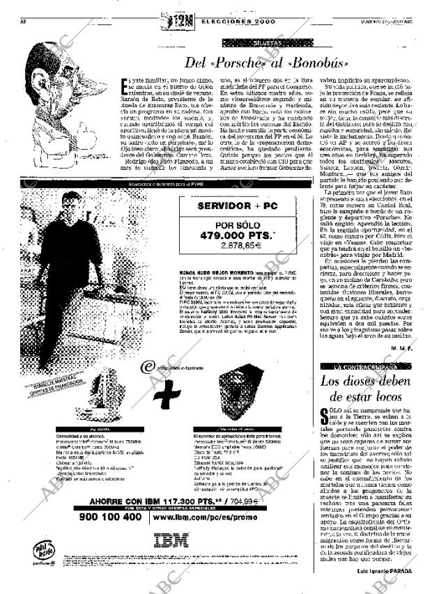 ABC MADRID 27-02-2000 página 32
