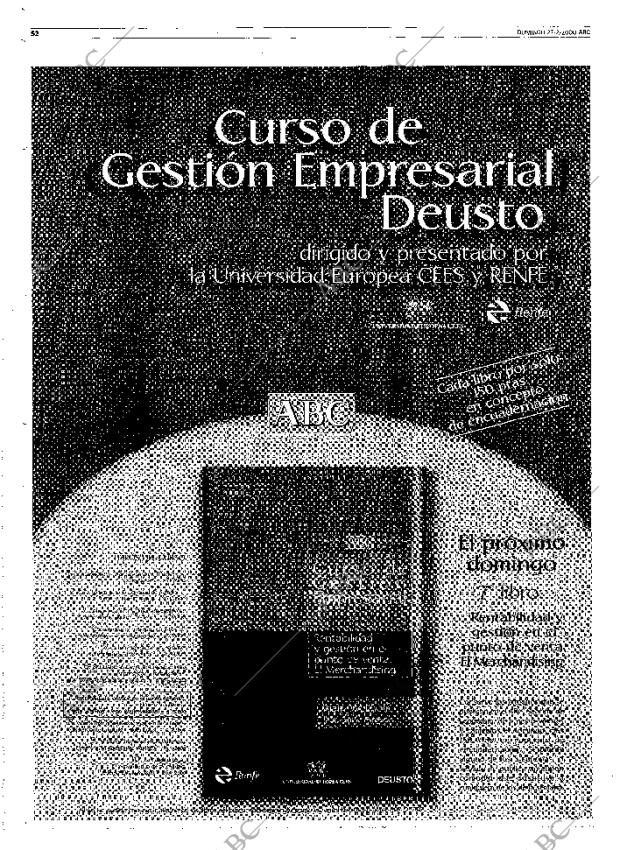 ABC MADRID 27-02-2000 página 52