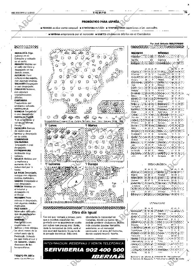 ABC MADRID 27-02-2000 página 79