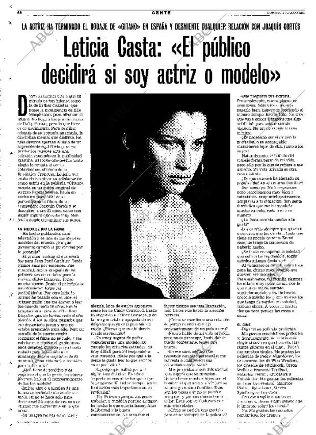ABC MADRID 27-02-2000 página 88