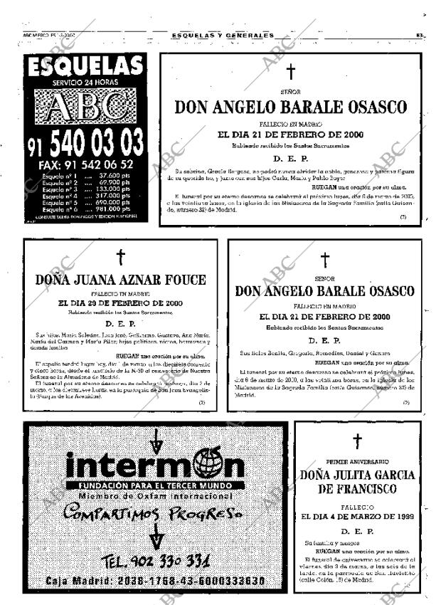 ABC MADRID 01-03-2000 página 83