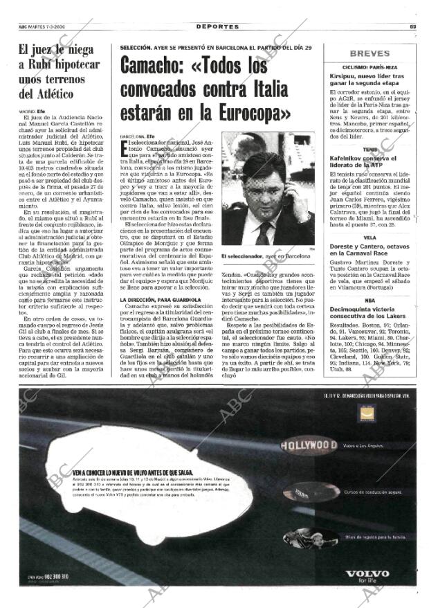 ABC MADRID 07-03-2000 página 69