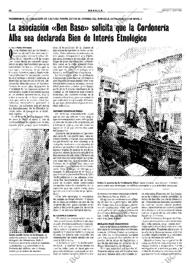 ABC SEVILLA 07-03-2000 página 50