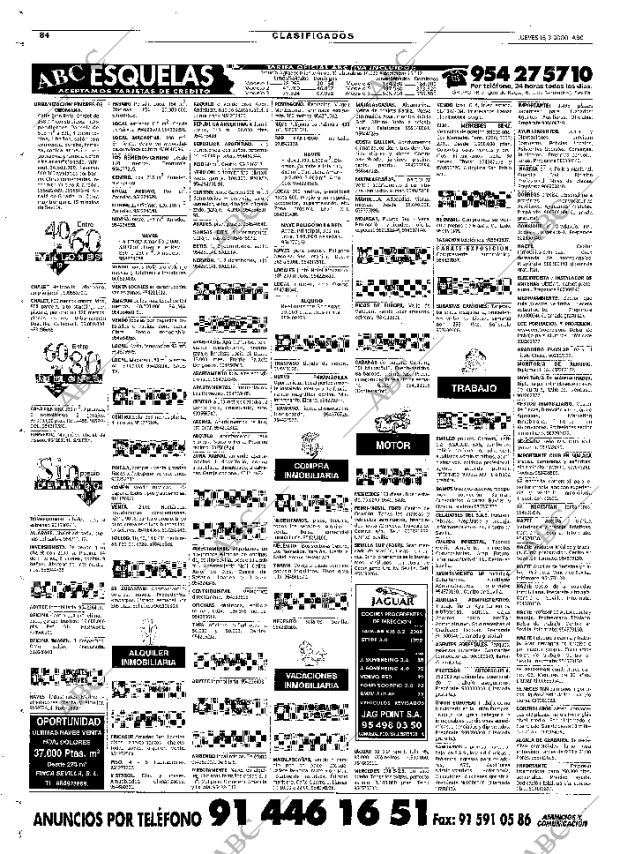 ABC SEVILLA 16-03-2000 página 84