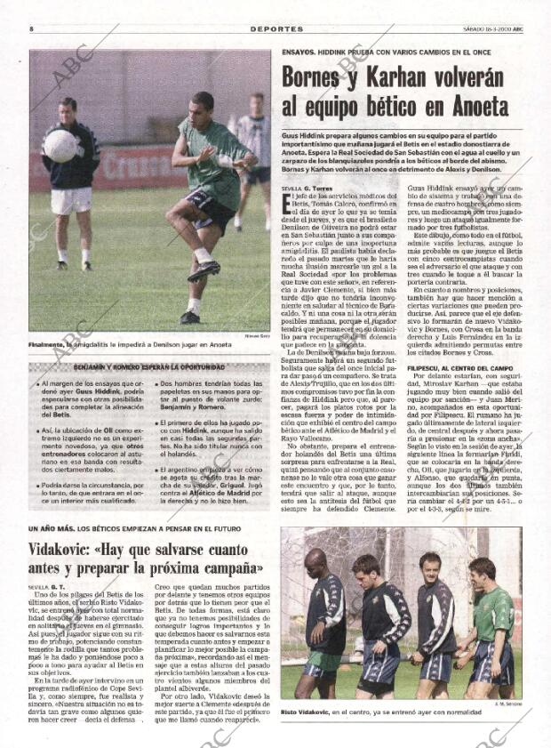 ABC SEVILLA 18-03-2000 página 108