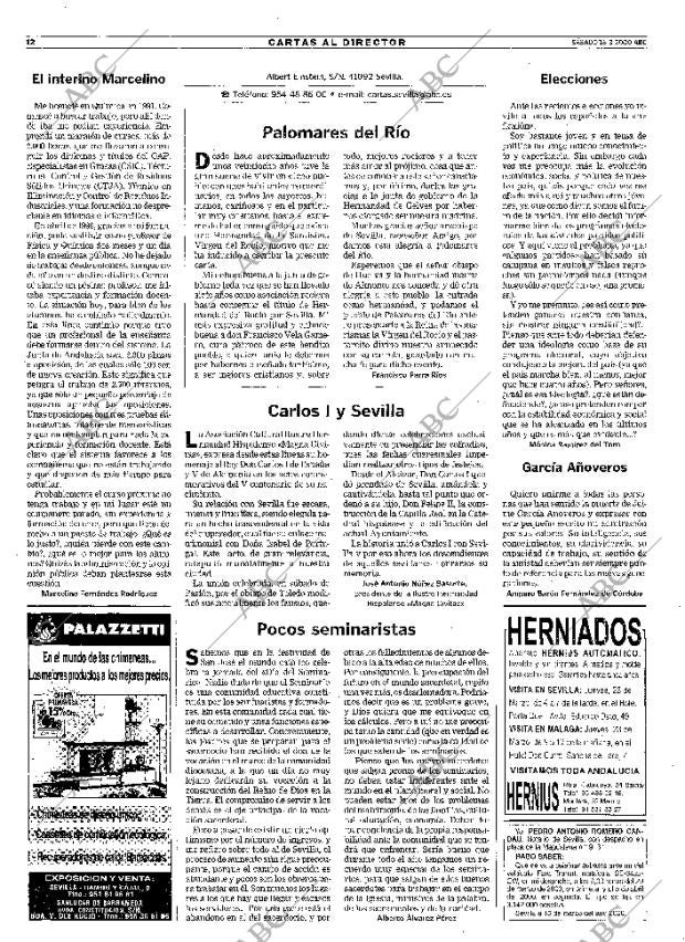 ABC SEVILLA 18-03-2000 página 12