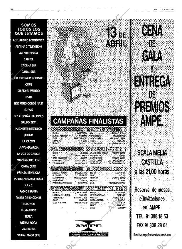 ABC SEVILLA 18-03-2000 página 16