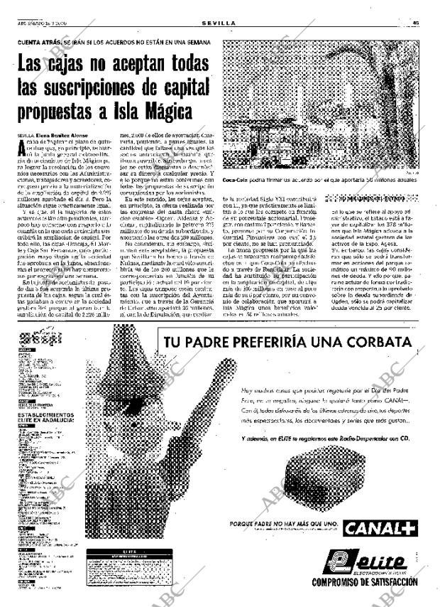 ABC SEVILLA 18-03-2000 página 45