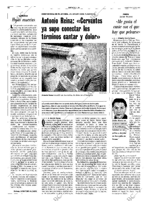 ABC SEVILLA 18-03-2000 página 50