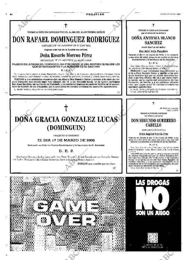 ABC SEVILLA 18-03-2000 página 82